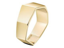 Calvin Klein Damenring Band Gold